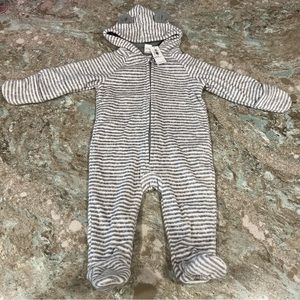 Old Navy Cozy Hooded 1 Piece Footie Playsuit NWT